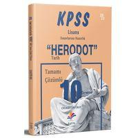 2022 KPSS Tarih HERODOT 10 Deneme Çözümlü - Celalettin Uray Dizgi Kitap Yayınları