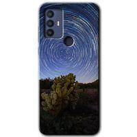 TCL 30 SE Kılıf HD Desen Baskılı Arka Kapak - Eclipse Sky