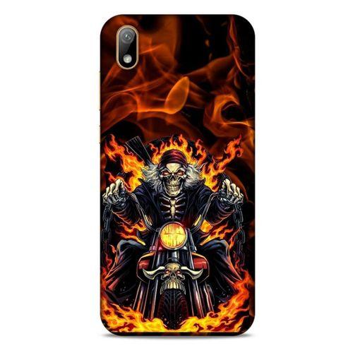 Huawei Y5 2019 Uyumlu Kılıf Motorsiklet (10) Full Koruma Kılıfı Harley Davidson