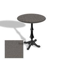 Dockers Çipa 1012 Döküm Ayak Yuvarlak Masa Çap 80cm - (Werzalit, Wermodin ve Allzalit Tabla) - Twister