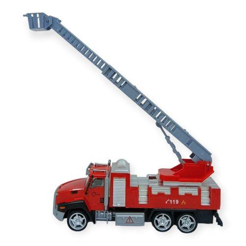 Çek Bırak İtfaiye Arabası 21 cm - Merdivenli