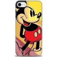 iPhone 7 Kılıf HD Baskılı Kılıf - Mickey Mousee + Tam Ekran Koruyucu