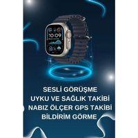 Akıllı Saat Bluetooth Bağlantılı Nfc Ve Gps Uyumlu Nabız Ölçer Sesli Görüşme