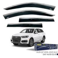 Audi Q7 2016-2023 - Kromlu Cam Rüzgarlığı 4Lü Parça