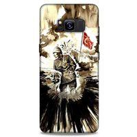 Samsung Galaxy S8 Kılıf Atatürk (46) Core Armor Kılıf Karışık