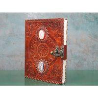 Taşlı Deri Defter Model 2