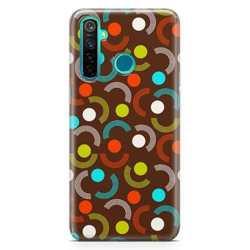 Realme 5 Pro Kılıf Postmodern Zarafet Arka Kapak Koruma Desenli Full Koruyucu