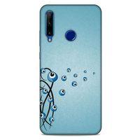 Nazarium (16) Desenli Silikon Kapak Huawei Honor 20 Lite Kılıf