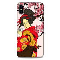 Apple iPhone XS Max Kılıf Japonya (10) Full Koruma Kılıfı Japon Geyşa