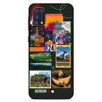 Lopard Samsung Galaxy M31 Uyumlu Kılıf Şehirli ※ (24) Erzincan Darbe Emici Kılıf