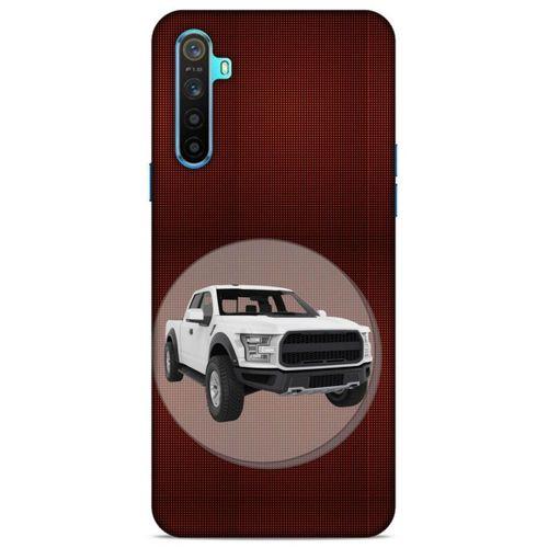 Lopard Oppo Realme 6i Uyumlu Kılıf PickUpX (5) Koruma Kabı Krem