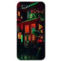 Realme C2 Kılıf HD Desen Baskılı Arka Kapak + Temperli Cam - China Street