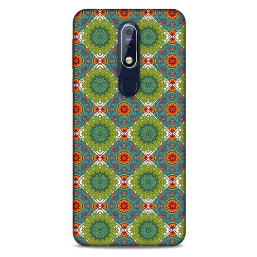 Ethnic Culture (1) Nokia 7.1 Kılıf Silikon Kapak Desenli