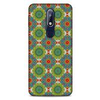 Ethnic Culture (1) Nokia 7.1 Kılıf Silikon Kapak Desenli