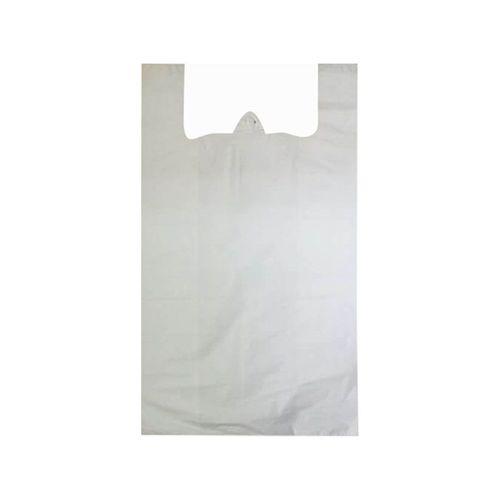 Beyaz Atlet Poşet Küçük Boy 25x45 cm Takriben 110 Adet 1 Kg