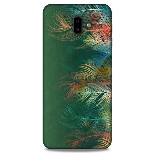 Samsung Galaxy J6 Plus Kılıf Desenli Özel Seri Tüyler (31) TPU Kılıf
