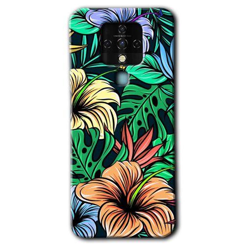 Tecno Camon 16 Kılıf HD Desen Baskılı Arka Kapak - Hibiscus Flowers