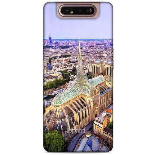 Samsung Galaxy A80 Kılıf Dünya Mimarisi (8) Baskılı Kılıf Notre Dome