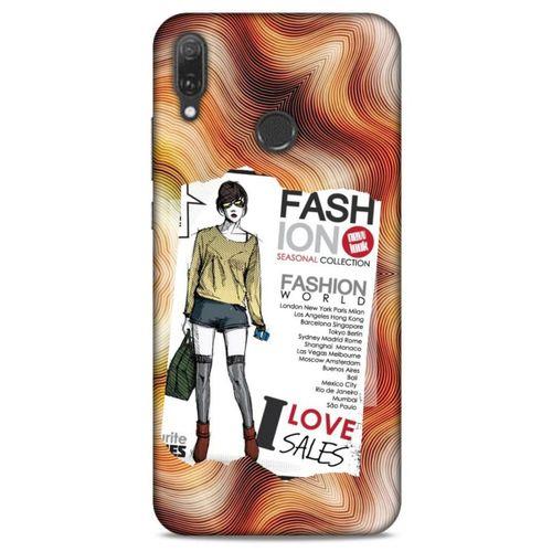 Sokak Modası 22 Huawei Y9 2019 Kılıf Desenli Silikon