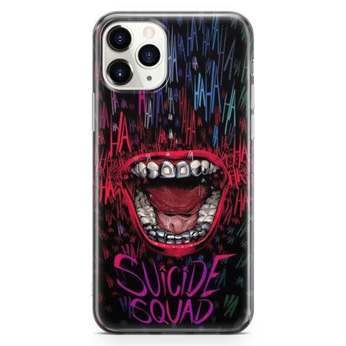 Apple iPhone 11 Pro Max Kılıf Suicide Squad Arka Kapak Koruma Desenli Full Koruyucu