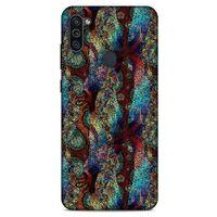 Samsung Galaxy M11 Kılıf Baskılı Özel Seri Taşlı (43) Thin Fit Kılıf