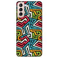 Lopard Samsung Galaxy S21 Plus Uyumlu Kılıf Geometrix (5) Koruma Kabı
