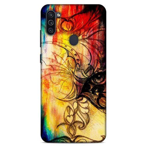 Lopard Samsung Galaxy M11 Uyumlu Kılıf Manipülasyon ☻ (36) Glitter Kılıf Desenli