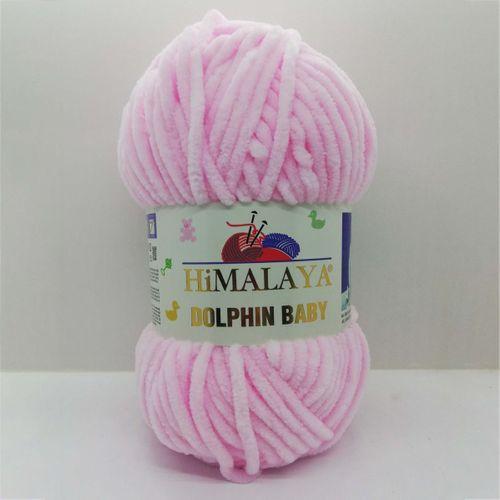 Himalaya Dolphin Baby Kadife Örgü İpi 80303 - Açık Pembe