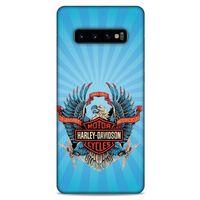 Samsung Galaxy S10 Plus Uyumlu Kılıf Motorsiklet (1) Kılıfı Harley Davidson
