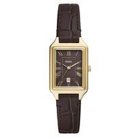 Fossil FES5367 Quartz Deri Kahverengi 23 mm Takvimli Kadın Kol Saati