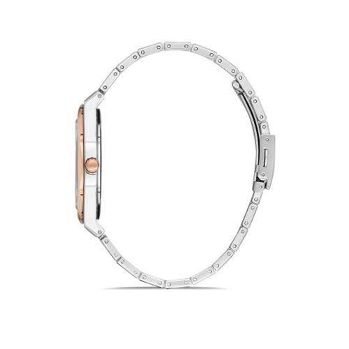 Ferro 41 mm Rose ve Gümüş Çelik Kordon Erkek Kol Saati F40092A-E F40092A-E