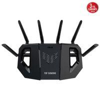 ASUS TUF-BE6500, BE6500, 3 Port, 6500Mbps, Dual Band, WİFİ 7, AiMesh, AiProtection Pro, GAMING Extendable Router