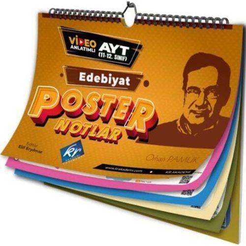 AYT Edebiyat Poster Notlar KR Akademi
