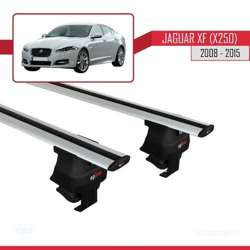 Jaguar XF (X250) 2008-2015 Arası ile uyumlu ACE-4 Ara Atkı Tavan Barı GRİ