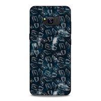 Samsung Galaxy S8 Plus Uyumlu Kılıf Utopia (30) Silicone Case Pembe Yeşil