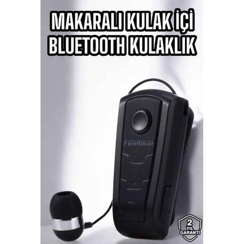 Makaralı Bluetooth Kulaklık Çağrı Cevaplama Kablolu Uzun Pil Ömrü