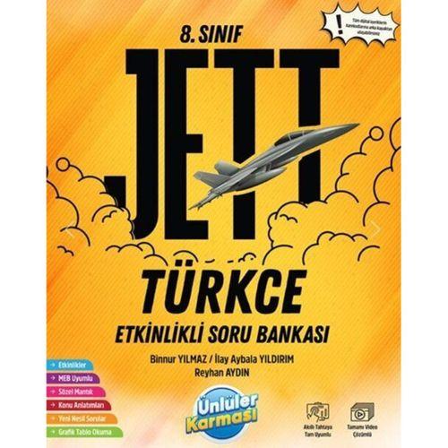 8. Sınıf Türkçe JETT Etkinlikli Soru Bankası Ünlüler Karması