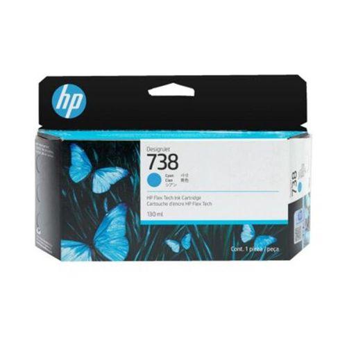 Hp 738 Cyan Mavi 130ml Plotter Kartuşu 498n5a