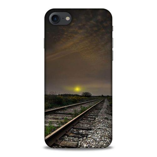 Lopard Apple Iphone 7 Uyumlu Kılıf Gece'S (33) Hybrid Kılıf Demiryolu