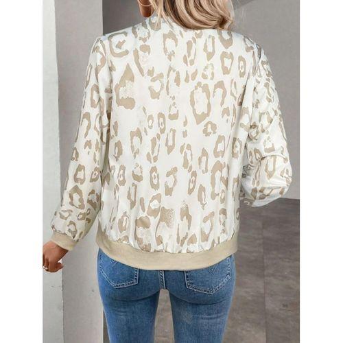 Kadın Uzun Kollu önden Fermuarlı Modal Ceket