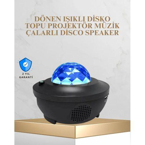 Bluetooth & Usb Müzik Çalar Gece Lambası – 50 m² Kapsama, Uzaktan Kumanda