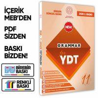 2026 YDT MEBİ İngilizce 11 Sınıf Grammar (Dilin Yapısı) Konu Anlatımı Kitabı BASKI ÜCRETİ