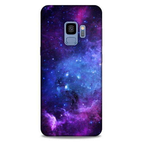 Samsung Galaxy S9 Uyumlu Kılıf Mor Delisi (6) Silikon Kılıf Yıldızlar