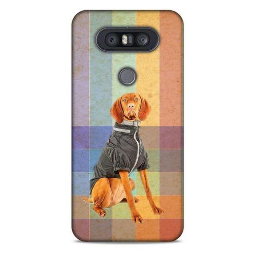 LG K41S - K51S Kılıf Köpek Kıyafetleri (36) Glitter Kılıf Alman Pointer
