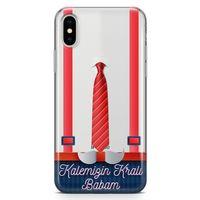 Apple iPhone XS Max Kılıf Babalar Günü Hediyesi Arka Kapak Koruma Desenli Full Koruyucu