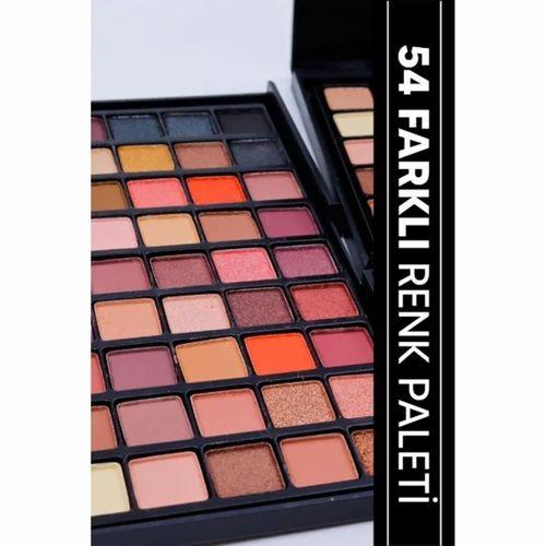 54'lü Mat Sedefli Far Paleti