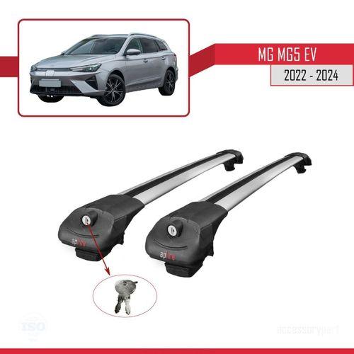 MG MG5 EV 2022 ve sonrası ile uyumlu ACE-1 Ara Atkı Tavan Barı GRİ