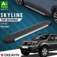 S-Dizayn Dacia Duster Skyline Krom Yan Basamak 173 Cm 2009-2018 A+ Kalite