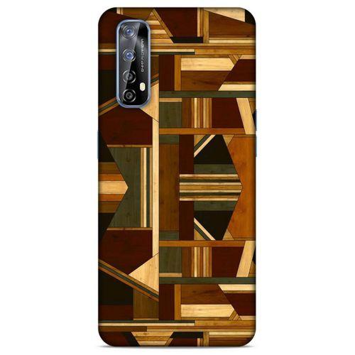 Lopard Huawei P Smart 2021 Uyumlu Kılıf Wood'X (42) Rugged Armor Kılıf Desenli