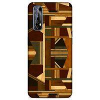 Lopard Huawei P Smart 2021 Uyumlu Kılıf Wood'X (42) Rugged Armor Kılıf Desenli